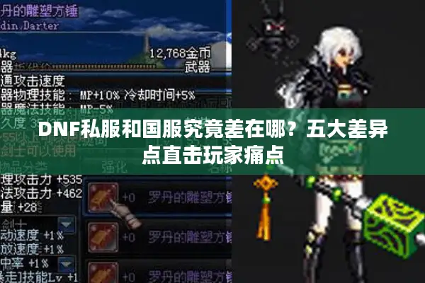 DNF私服和国服究竟差在哪？五大差异点直击玩家痛点